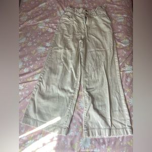 Brand Kensie Jeans size 2/26 Wide leg straight beige jeans